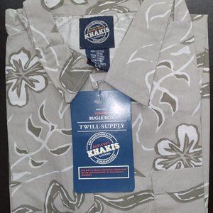 Elegant Top, Khakis, Bugle Boy, 100 % Cotton, Size - L